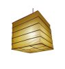 [Yellow] Square Chinese/Japanese Style Hanging lantern Decorative Paper Lantern