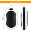 Portable Hand Warmer 10000mAh Power Bank Rechargeable Pocket Warmer Double Sided Heating 3 Temperature Adjustment