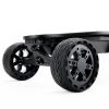 All terrain dual 1000*2 hub motor electric skateboard with 32mph max speed,25miles range,9600mah battery.