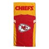 [Personalization Only] OFFICIAL NFL Jersey Personalized Beach Towel - Kansas City Chiefs