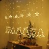 Led Christmas Elk Curtain Light Ice Strip Light Holiday Lights Red Bedroom Room Window Decorative Light String