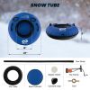 40" Inflatable Snow Sled for Kids and Adults