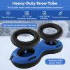 80" 2-Person Inflatable Snow Sled for Kids and Adults