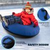 40" Inflatable Snow Sled for Kids and Adults