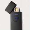 Touch Sensing USB Charging Lighter; Mini Electric Cigarette Lighter Arc Rechargeable USB Windproof Device; Gifts For Dad; Husband; Father's Day