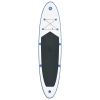 Stand Up Paddle Board Set SUP Surfboard Inflatable Blue and White